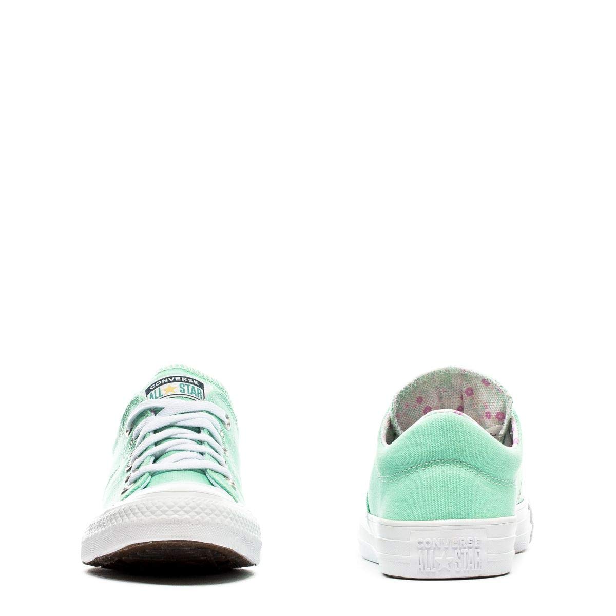 Converse Womens Chuck Taylor All Star Madison Low Top Sneakers, Ocean Mint/Multi/White, 6 US
