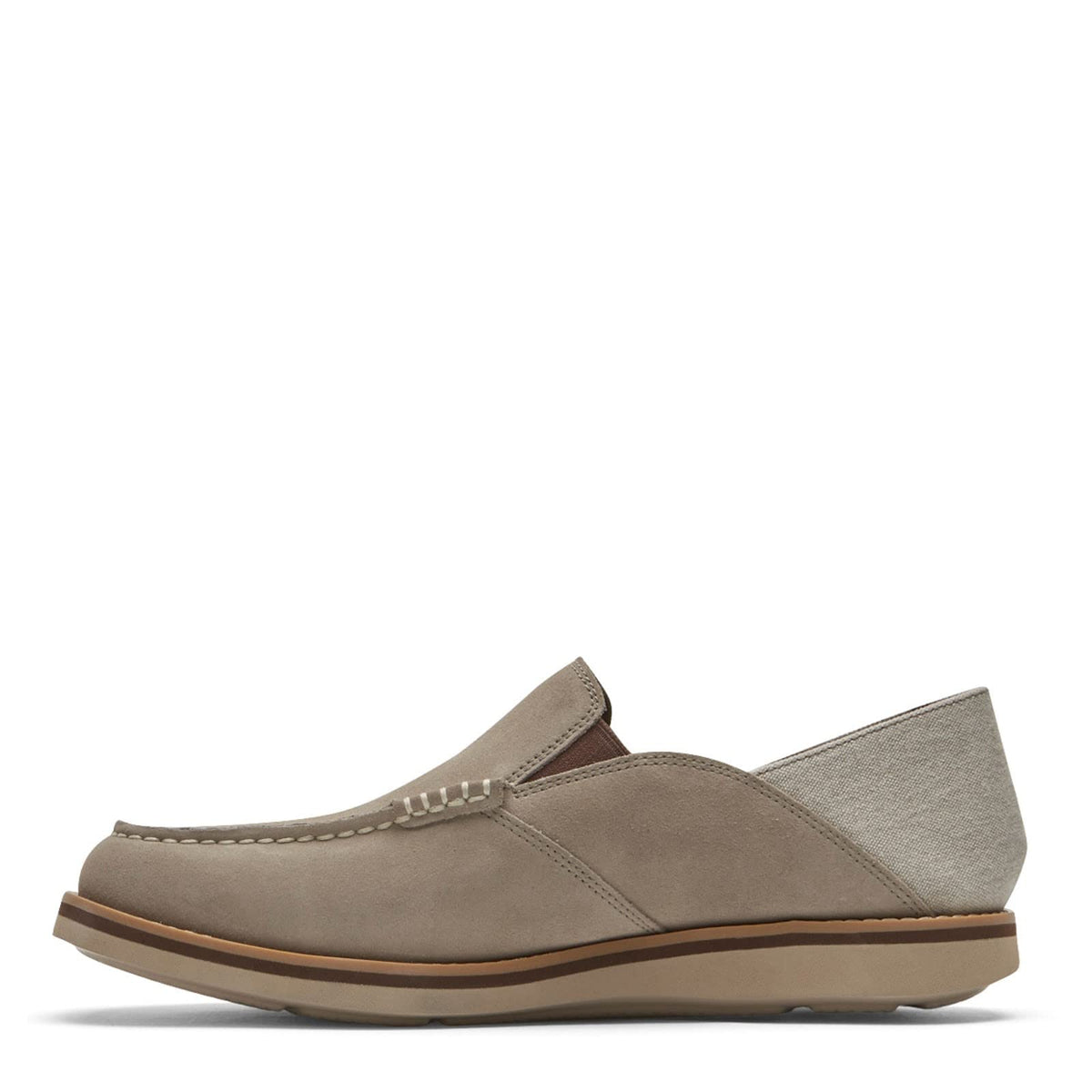 Rockport Men's, Tucker Venetian Slip-On Rocksand 12 M