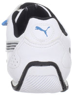 PUMA Men's Sneaker Casual Shoes 11 Women/9.5 Men White/Dark Shadow/Black