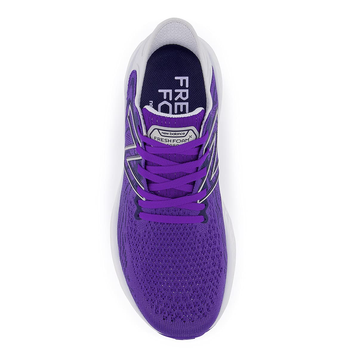 New Balance Women's Fresh Foam 1080 V11 Running Shoe 6 Deep Violet/Silent Grey