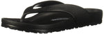Birkenstock Unisex Flip Flop Sandal, Black, 11 US Women