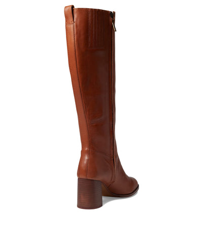 Madewell Pomelo Tall Boot-Extended Sizing for Women - Zippered Side Closure with Round Toe Silhouette, and Chic Boots Dried Maple 9 M