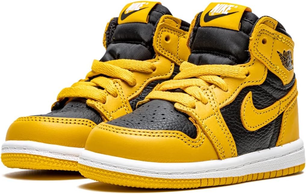 Jordan Toddler Air 1 Retro High OG TD AQ2665 701 Pollen - Size 8C