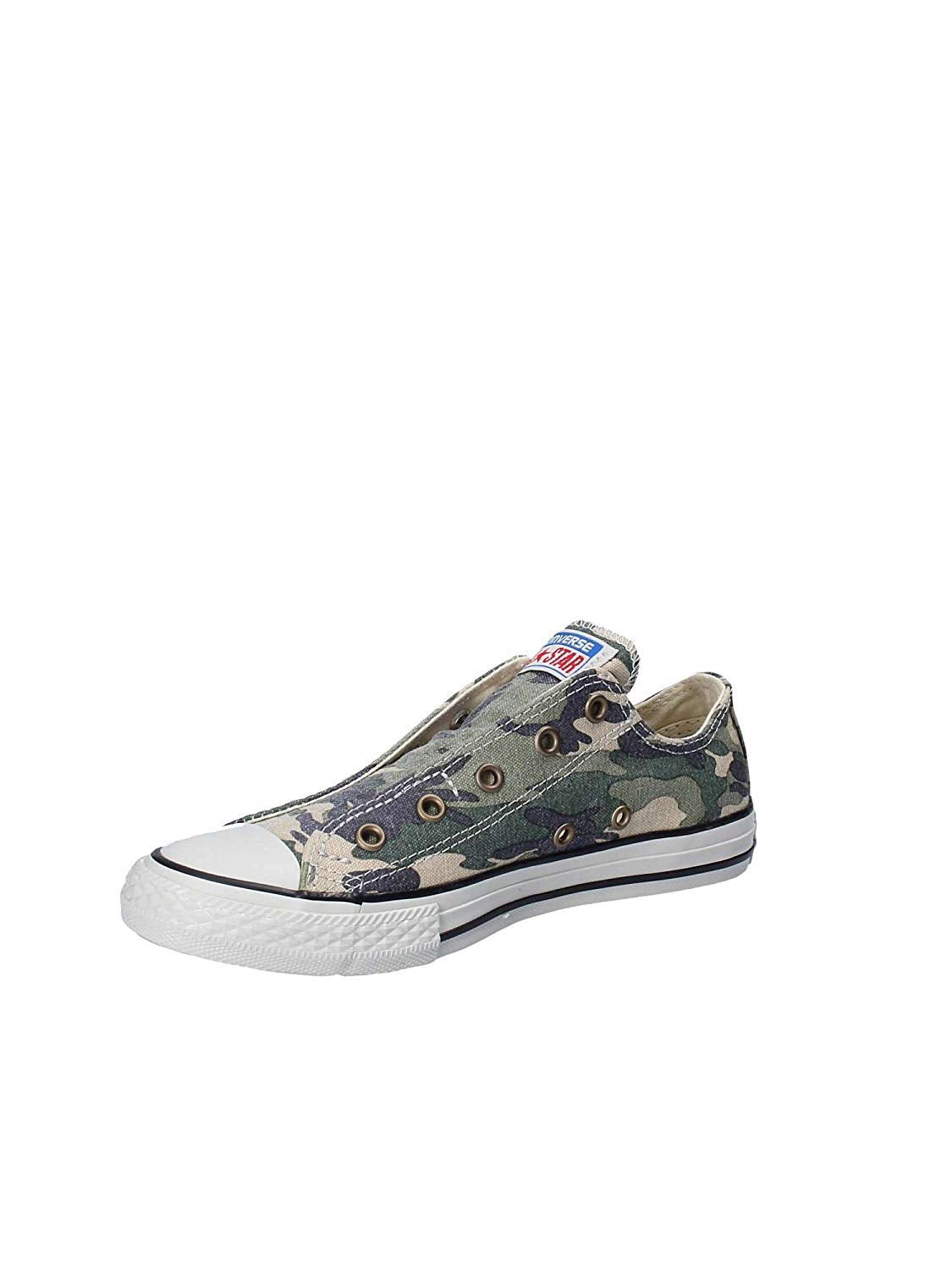 Converse Junior CTAS Chuck Taylor All Star Slip Camo (2 M US Little Kid)