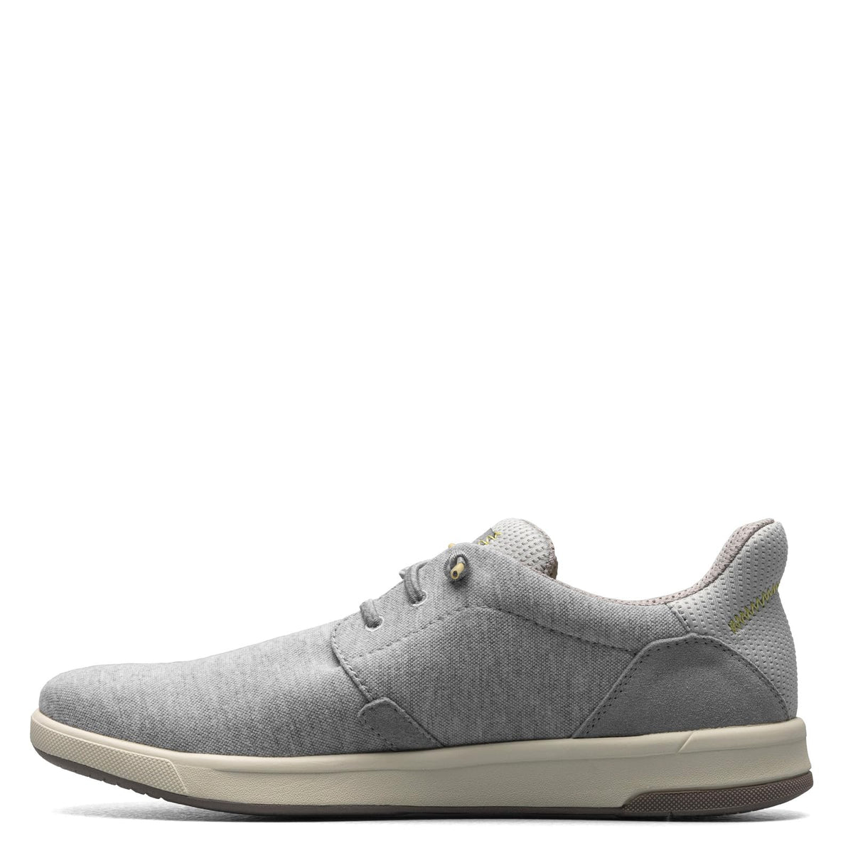 Florsheim Crossover Canvas Elastic Lace Slip-On Sneaker Light Gray Canvas 7 M (D)