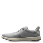 Florsheim Crossover Canvas Elastic Lace Slip-On Sneaker Light Gray Canvas 7 M (D)