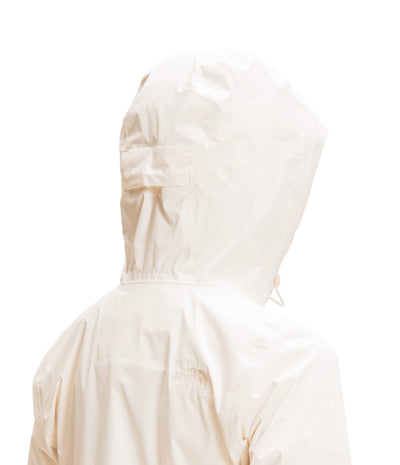THE NORTH FACE Women’s Venture 2 Waterproof Hooded Rain Jacket (Standard and Plus Size), Gardenia White 1, 3X-Large