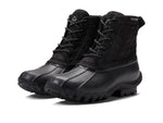 WOLVERINE Women's Torrent Nylon Waterproof Duck Boot, Black, 8