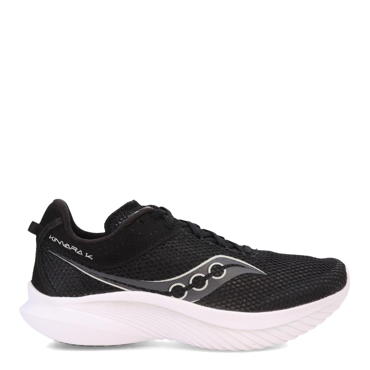 Saucony Women's Kinvara 14 Sneaker, Black/White, 11.5