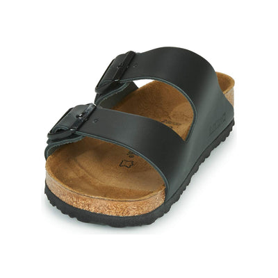 Birkenstock womens Arizona in Black from Leather Sandals 40.0 EU W