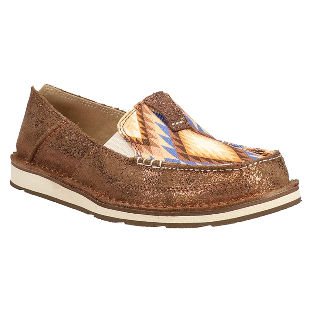 ARIAT Women's Cruiser, Metallic Bronze/Aztec Blanket, 6 B