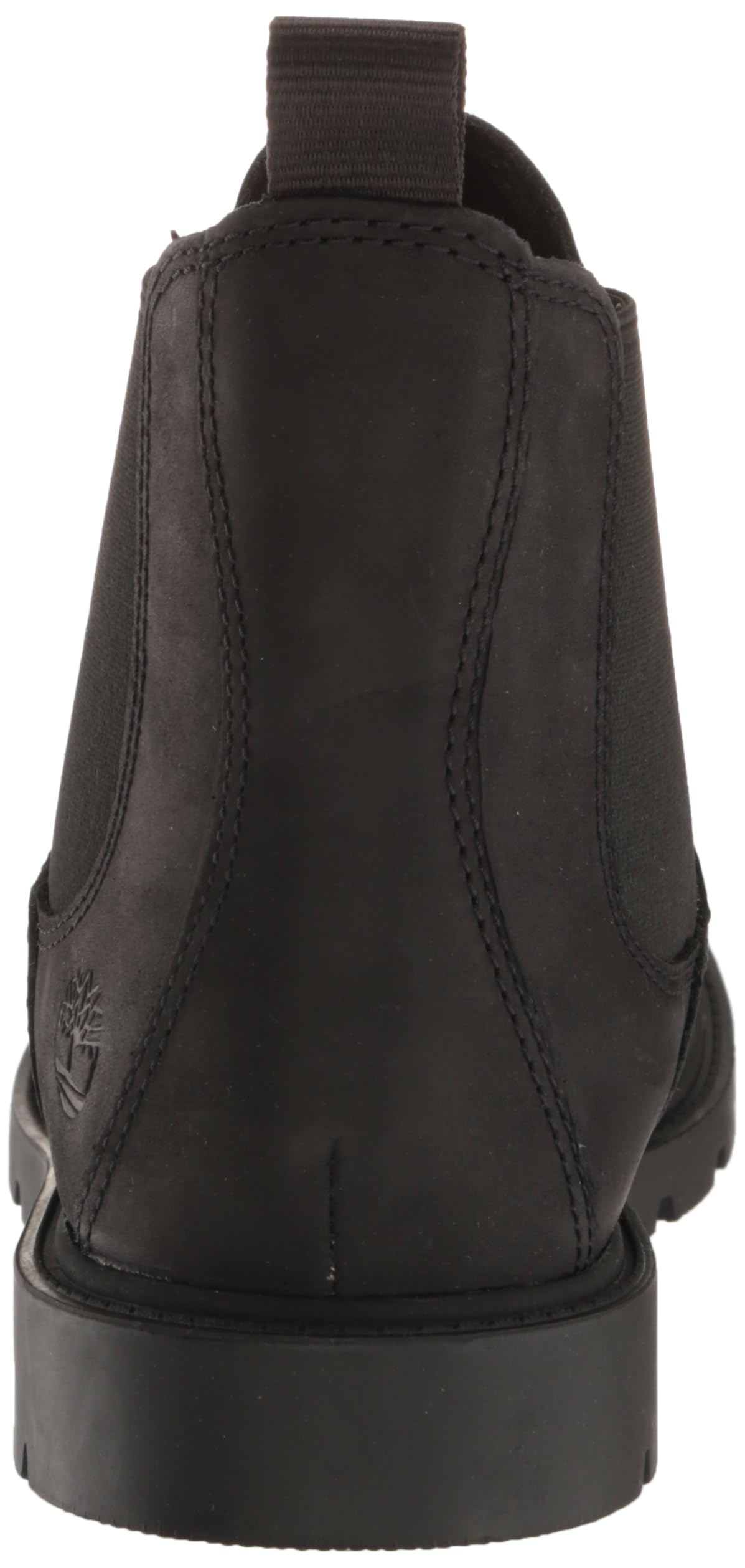 Timberland Women's Linden Woods Chelsea Boot 8 Black Full-grain