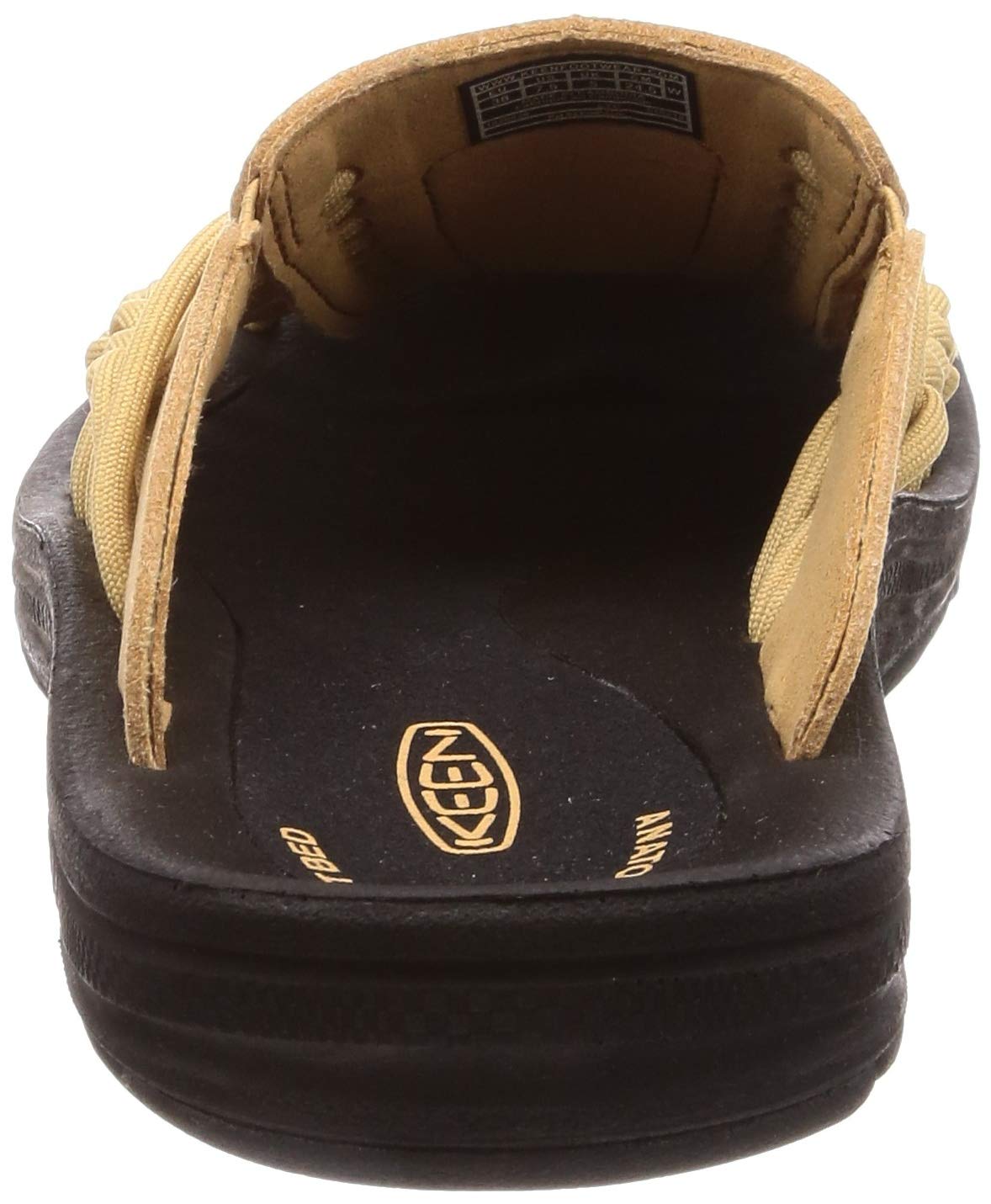 KEEN Uneek Slide Sandal - Women's Lark/Black, 6.5