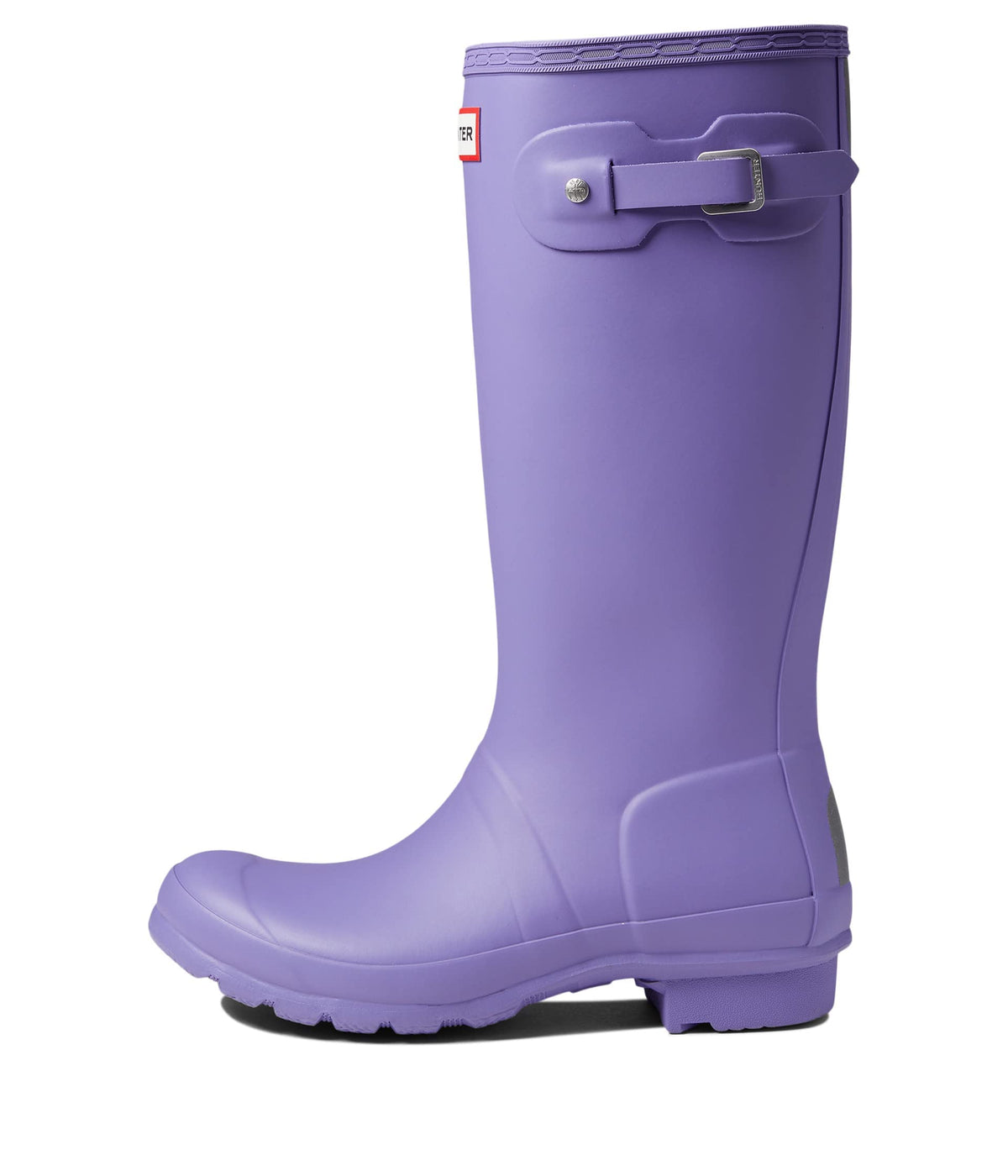 Hunter Kids Original Boots for Little and Big Kids - Woven Nylon Lining and Comfortable Cushioned Footbed Iridescent Purple 4 Big Kid M