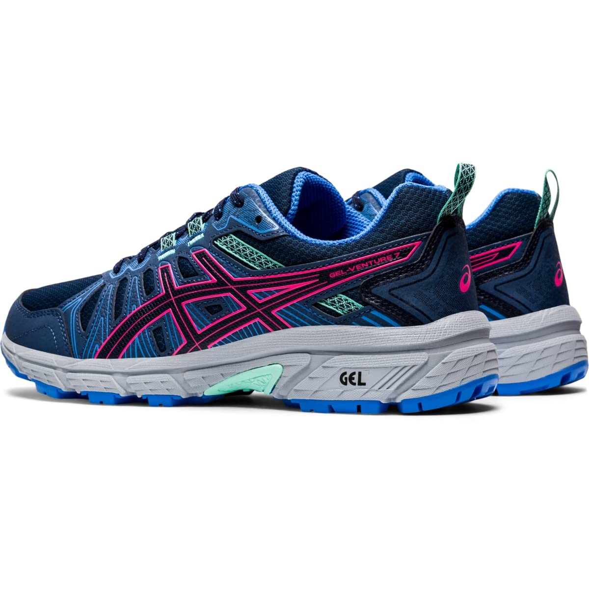 ASICS Gel-Venture® 7 Peacoat/Hot Pink 11.5 B (M)