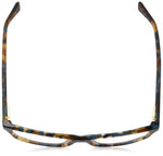 Michael Kors 0MK4024 Optical Full Rim Rectangle Womens Sunglasses, Turquoise Tortoise, 53/15/135