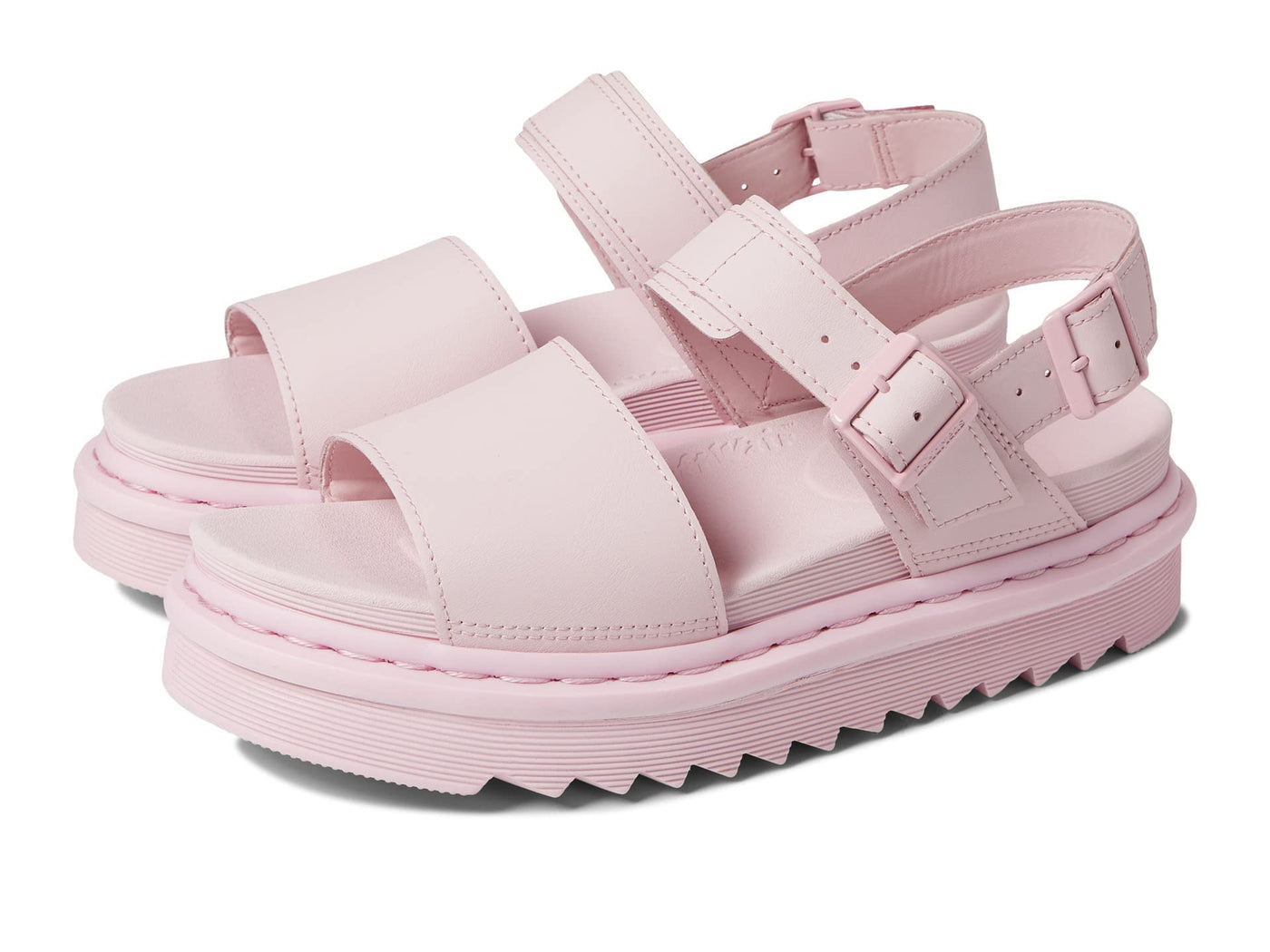 Dr. Martens Voss Mono Chalk/Pink Hydro Leather UK 9 (US Women's 11) M