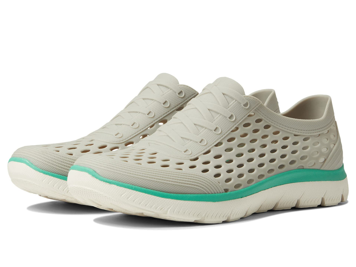 Skechers Foamies Summit Slip-On Light Grey/Green 8 B (M)