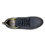 Florsheim Men's, Studio Perf Lace-Up Sneaker 14 Navy Nubuck/White Sole