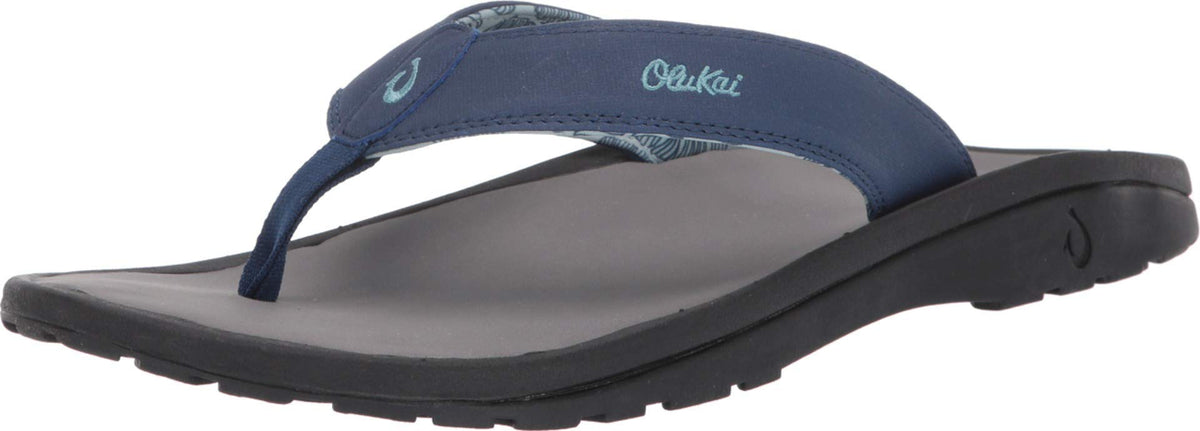 OLUKAI Men's Ohana, Deepest Depths Anthracite, 12.5