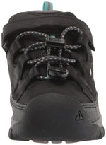KEEN Unisex-Child Targhee Low Height Waterproof Hiking Shoe 11 Little Kid Black/Star White