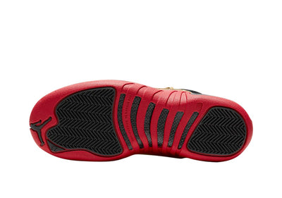Jordan Air 12 Retro Low SE (Big Kid) Black/Varsity Red/Metallic Gold 5.5 Big Kid M