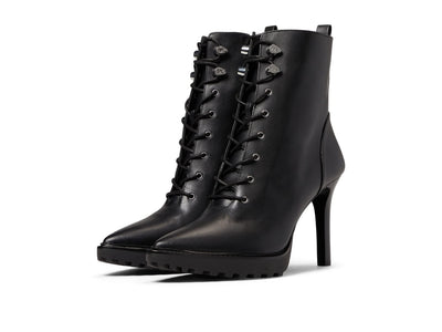 Michael Kors Kyle Lace-Up Bootie Black 5.5 M