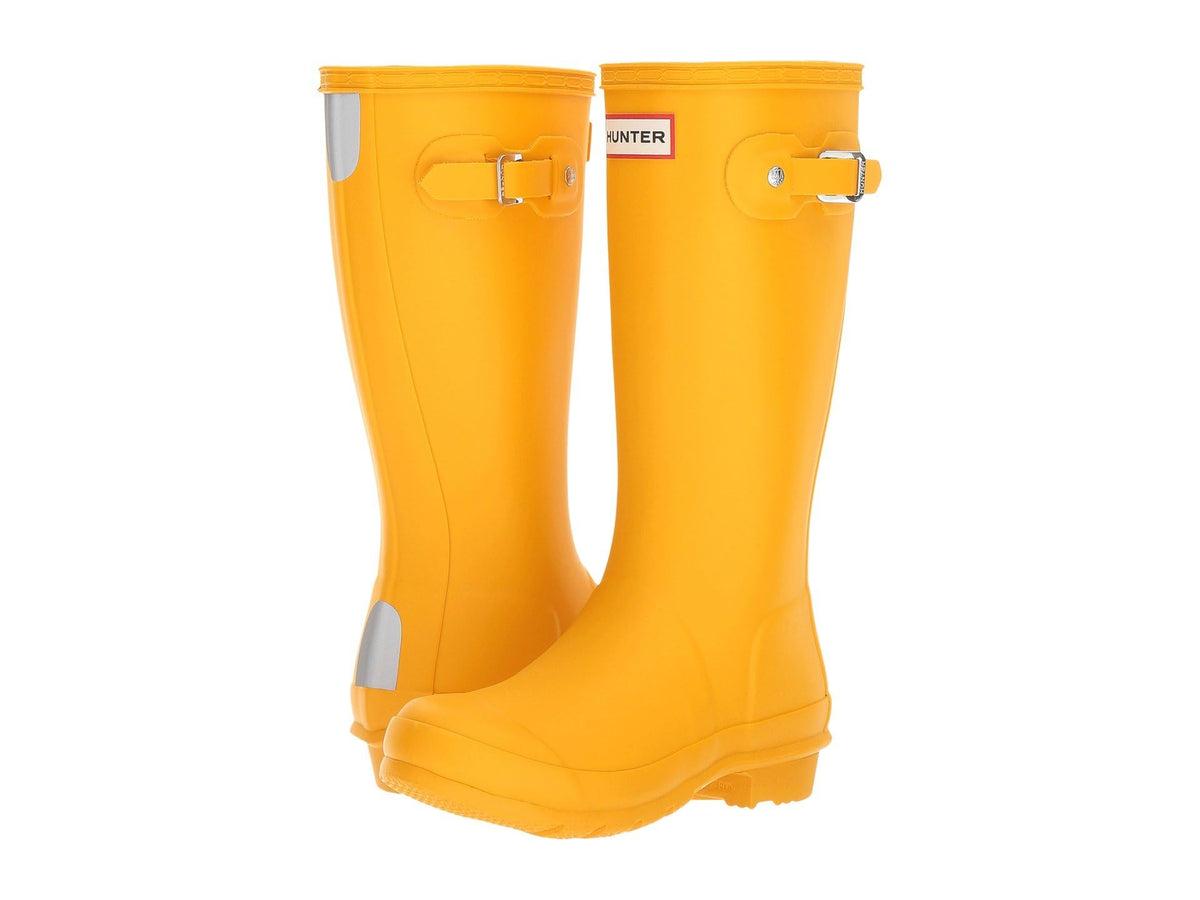 Hunter Original Kids' Classic Rain Boot (Little Kid/Big Kid) Yellow 5 Big Kid M