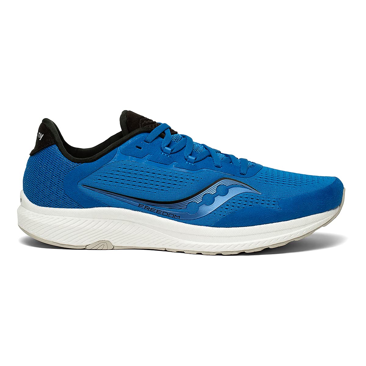 Saucony Mens Freedom 4 Running Shoe - Color Royal/Stone - Size 12.5 - Width Regular