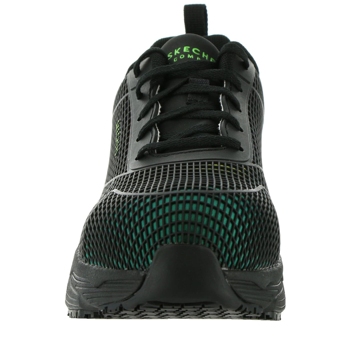 Skechers Work Max Cushioning Elite SR-Kaiget Sneaker Women's Oxford, 7 B(M) US, Black-Multi