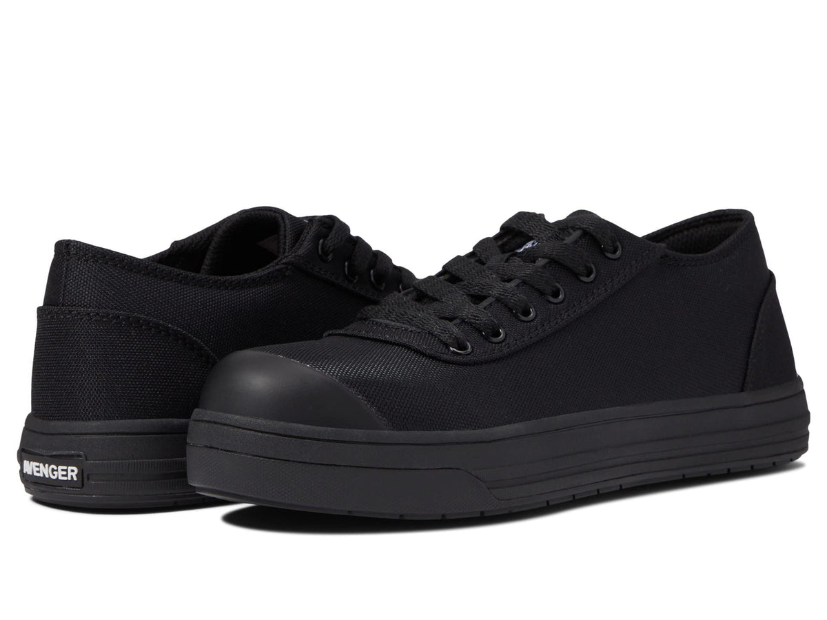 Avenger Work Boots Blade Low CT Shoes for Women – Textile Lining – Removable Footbed – Lace-Up Closure CT Black 1 9 B - Medium