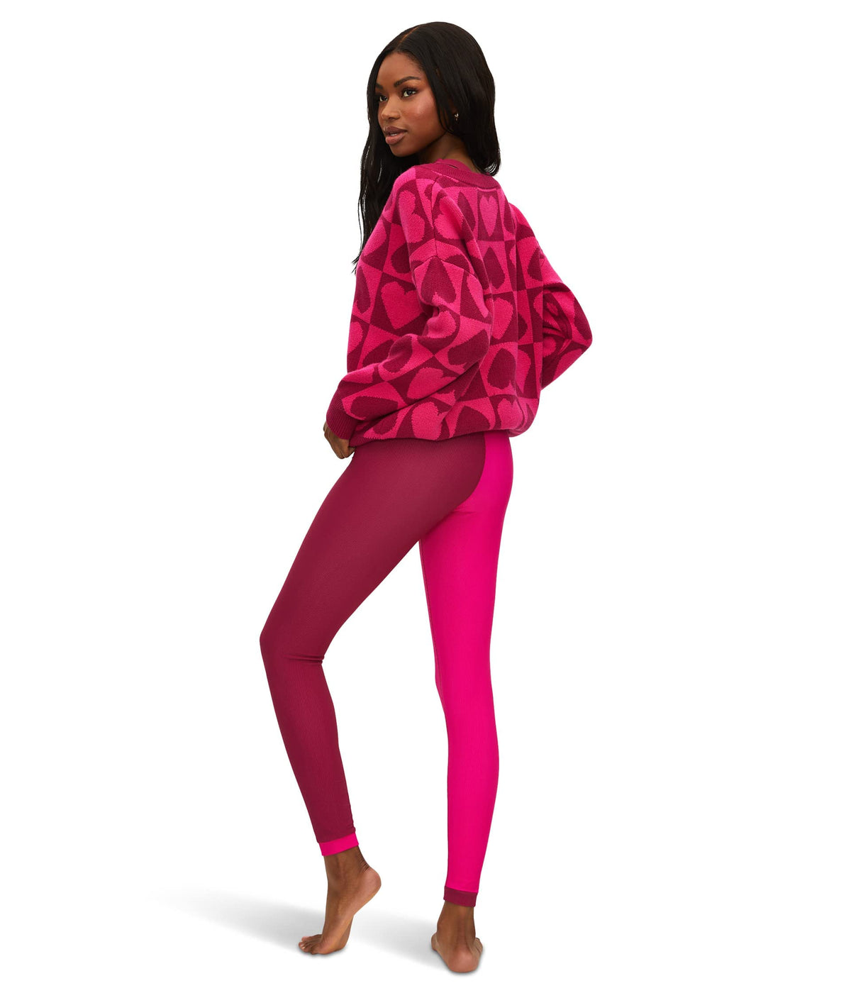 Beach Riot Joey Sweater Sweetheart LG