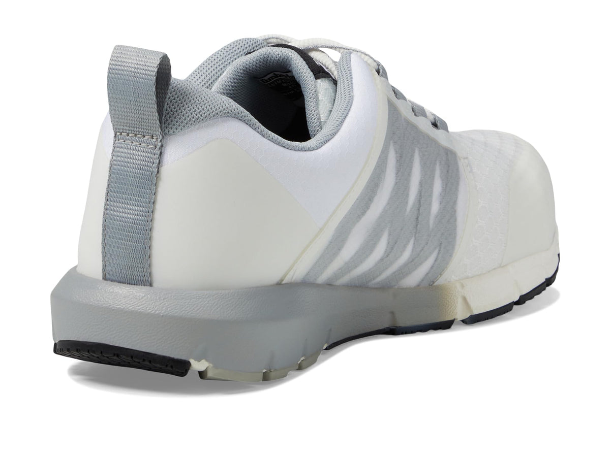 Timberland PRO® Radius Composite Safety Toe Shoes for Men – PRO Flex Technology – HoverSpring Foam White/Grey 15 D - Medium