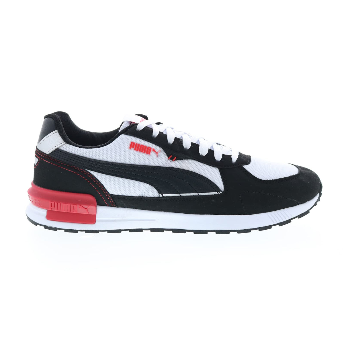 PUMA Graviton Puma White/Puma Black/High-Risk Red/Puma Silver 10.5 D (M)