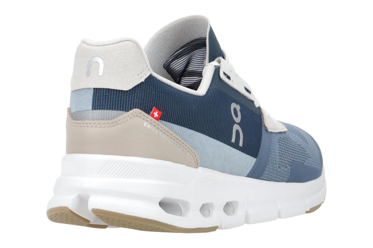 On Women's Cloudrift Sneakers, Metal/Navy, Blue, 9.5 Medium US