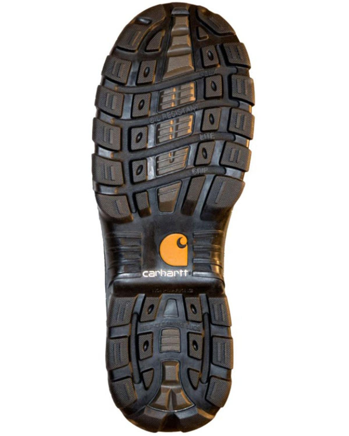 Carhartt Men's 6" Rugged Flex Waterproof Breathable Composite Toe Leather Work Boot CMF6371,Black Oil Tanned,9.5 W US