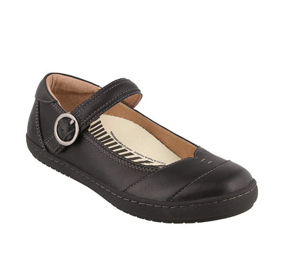 Taos Footwear Women's Forward Black on Black Flat 10 (M) US