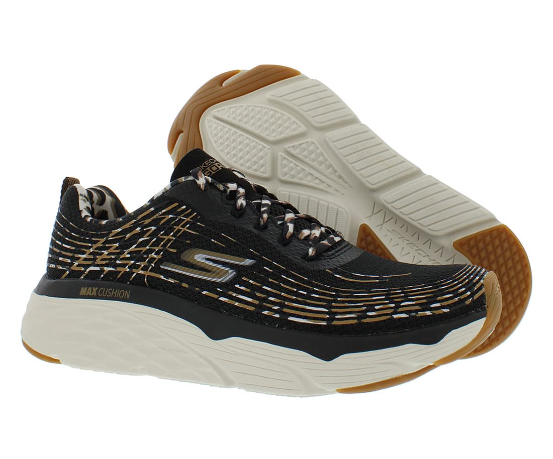 Skechers Max Cushioning Elite Wild Instinct Womens Shoes Size 5, Color: Leopard