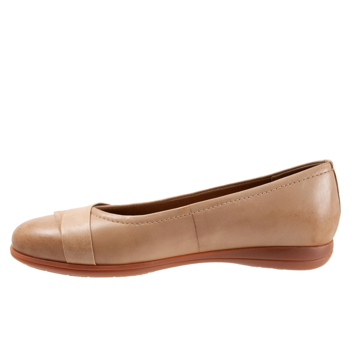 Trotters Women's Flats, Sand, 10.5 Wide