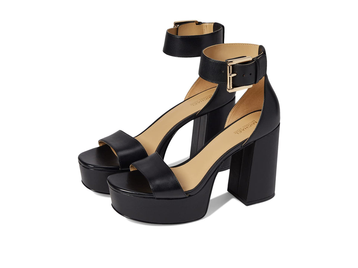 Michael Kors Tara Platform Sandal Black 7.5 M