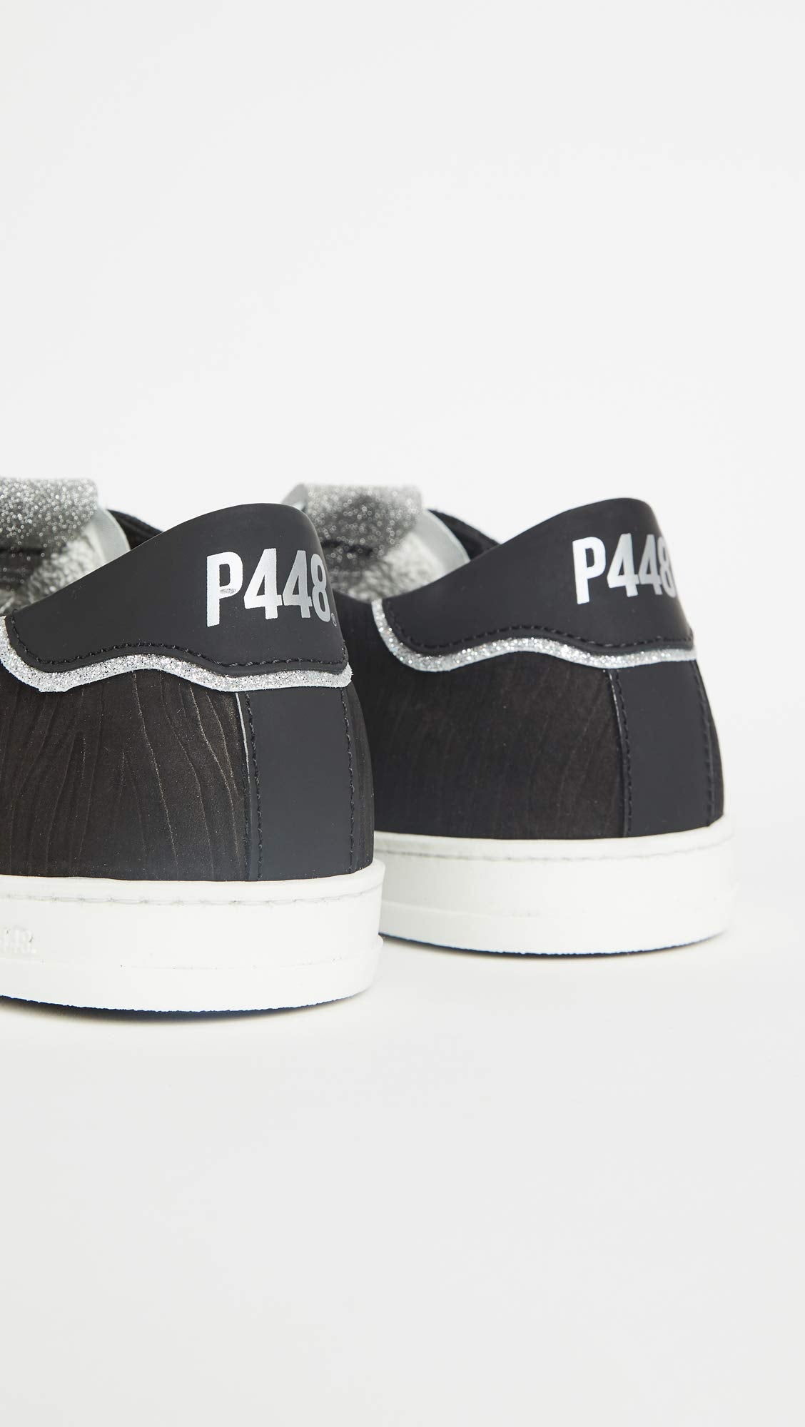 P448 Women's John W Sneakers, Bzeb/Leo, Black, 9 Medium US