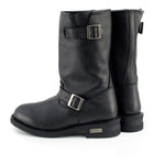 Xelement 1440 'Classic' Men's Black Engineer Motorcycle Leather Boots (9)
