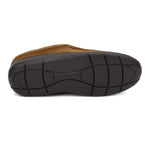 L.B. Evans Men's Edmonton Moc-Toe Slipper,Tan,9 M US