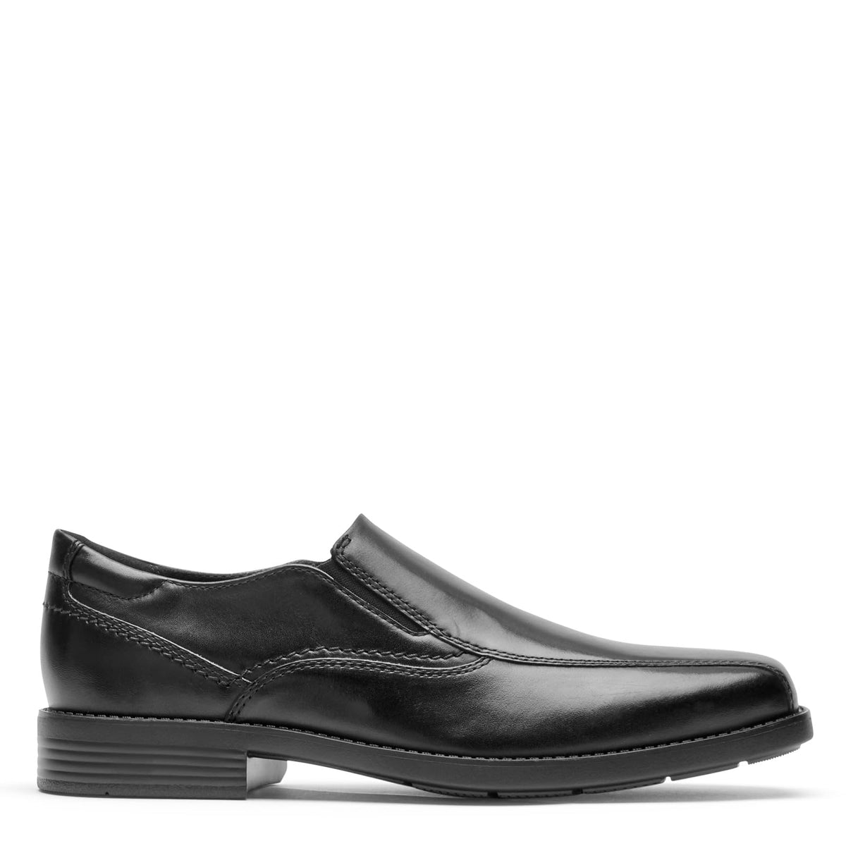 Rockport Men's, Greyson Bike Toe Slip-On Black 8 M
