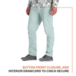 Simms Men's Superlight Pant - Premium Lightweight Fishing Pants, Quick-Dry, Breathable, UPF 50+ Sun Protection, Ideal for Outdoor Activities (Ocean Breeze, 32 Regular)