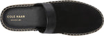 Cole Haan Cloudfeel Espadrille Slide Black Nubuck/Black Leather/Natural Jute/Gum 5