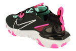 Nike Womens NSW React Vision Running Trainers CI7523 Sneakers Shoes (UK 6.5 US 9 EU 40.5, Dark Smoke Grey White Pink 008)