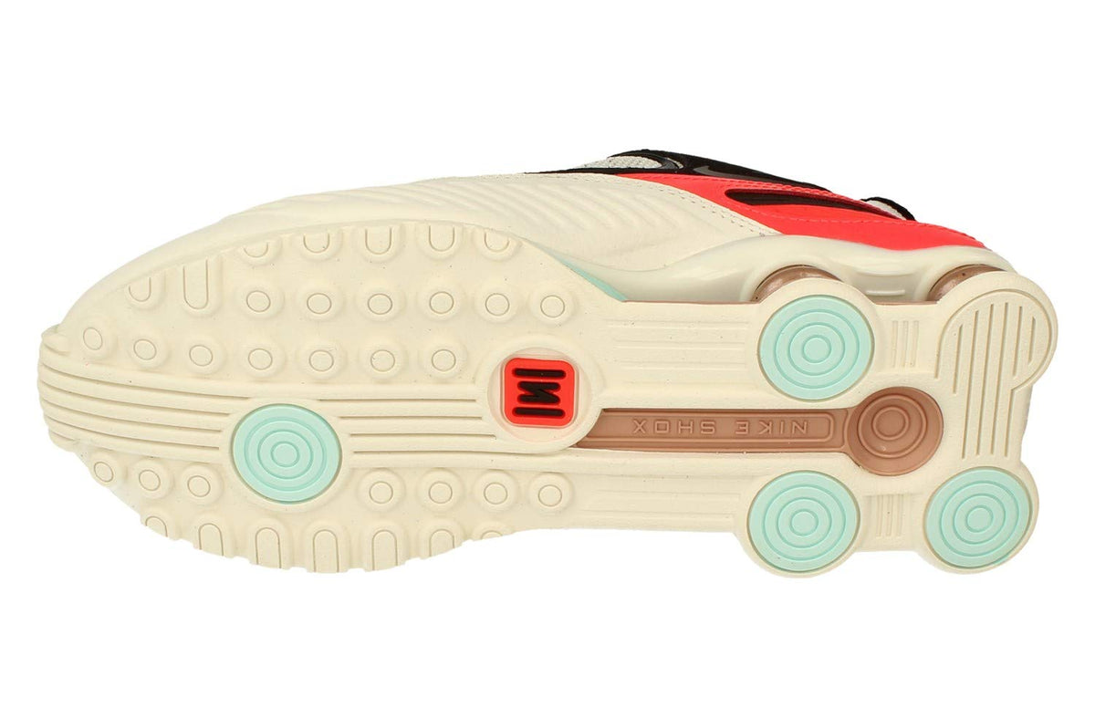 Nike Womens Shox Enigma Running Trainers CT3451 Sneakers Shoes (UK 6 US 8.5 EU 40, sail Black Metallic red Bronze 100)