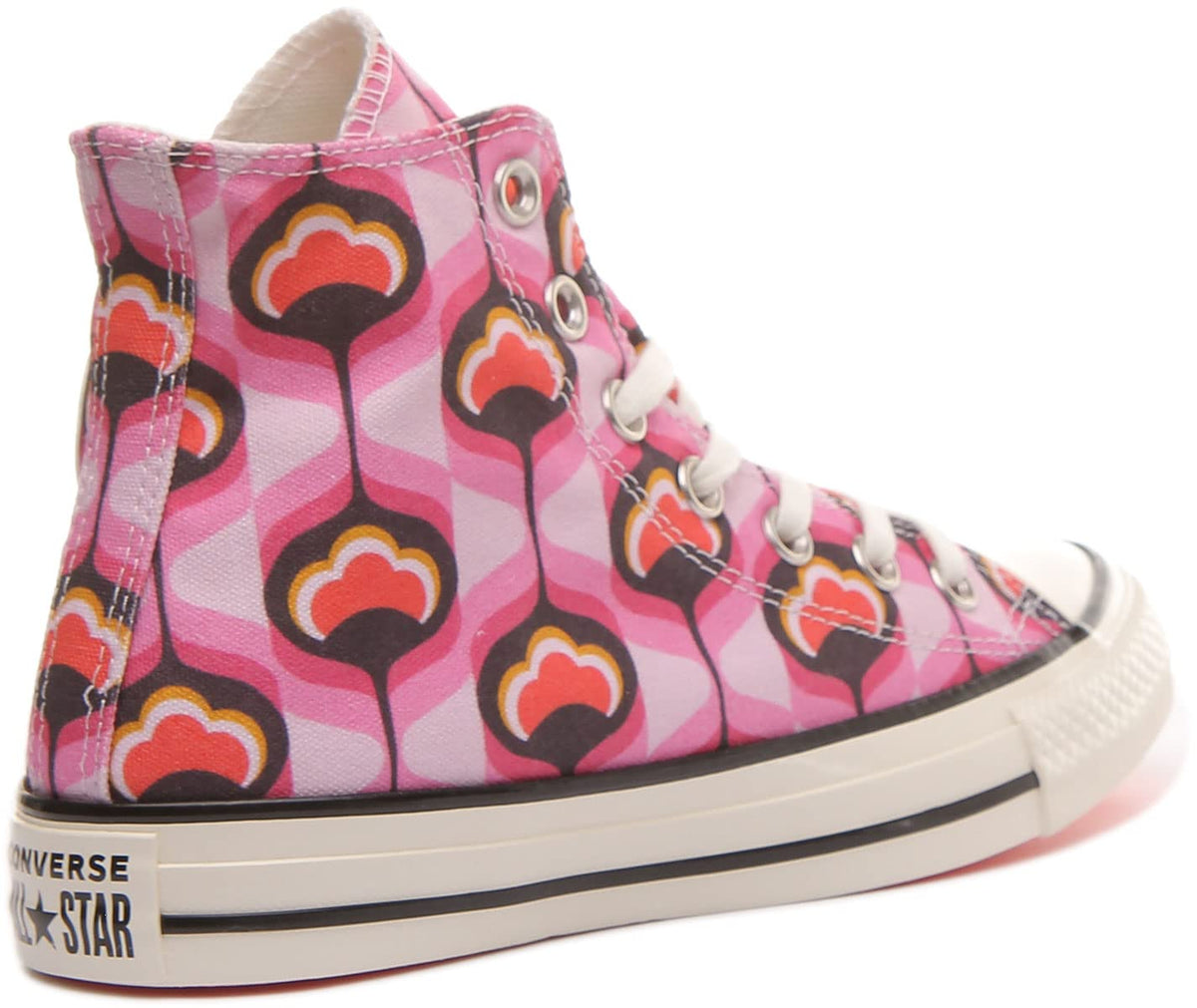 Converse Women's Lift Canvas High Top Platform Sneakers, Leopard Print, 10.5 US