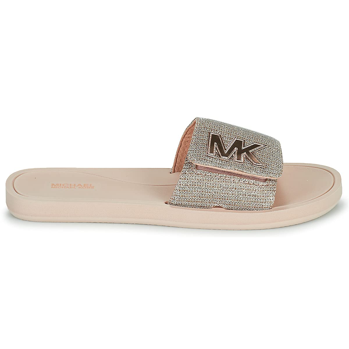 Michael Kors MK Slide White Gold 10 M